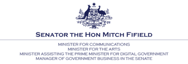 Senator the Hon Mitch Fifield logo